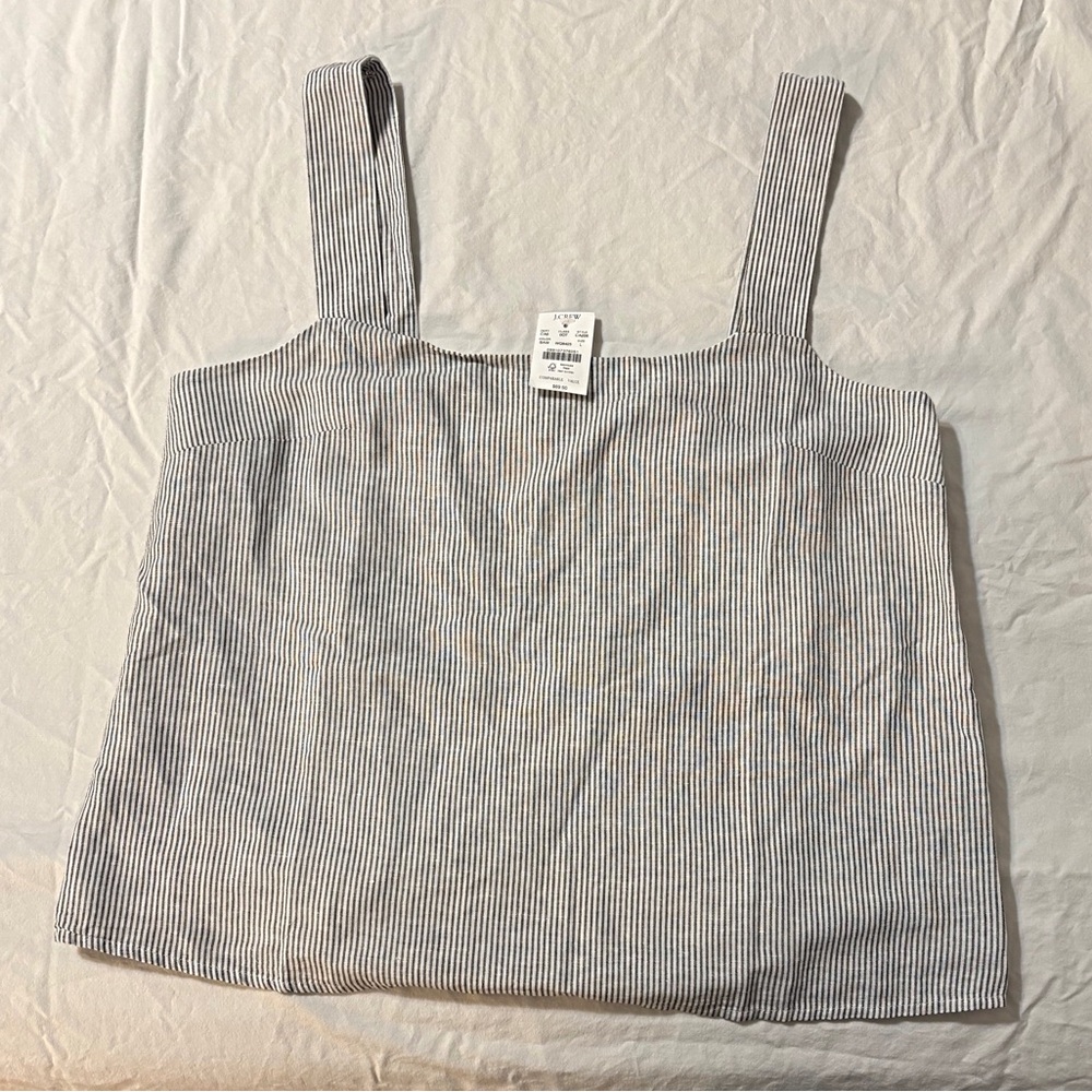 J Crew linen top